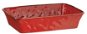 Mäser Zapekacia miska hranatá 27 × 20,5 × 6 cm, červená BEL TEMPO - Zapekacia misa