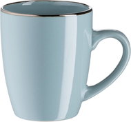 MÄSER Sada hrnků 6 ks 400 ml METALLIC RIM BLUE - Hrnek