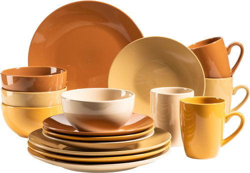 Mäser Dining Set 16 pieces INODA HONEYCOMB - Dish Set - Main image