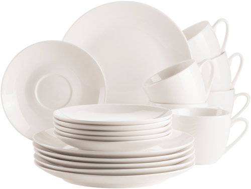 Mäser Coffee set 230 ml 18 pcs, white BELMIRA - Dish Set - Main image