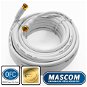 Mascom Coaxial Cable 7676-100W, Connectors F 10m - Coaxial Cable