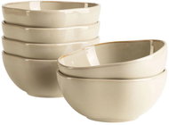 Mäser Set of bowls 16 cm 6 pcs, beige CORDELIA - Bowl Set