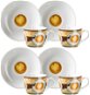 Mäser Set of Espresso Cups and Saucers 4 pcs 90ml COFFEE FANTASTIC - Set of Cups