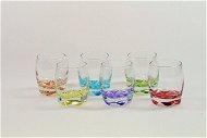 LAV ADORA liqueur 8 cl, mix of 4 colours 6 pcs - Glass