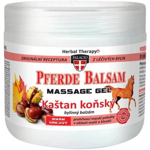 Herbal Therapy PFERDE BALSAM Masážní gel hřejivý 600 ml - Body Gel - Main image