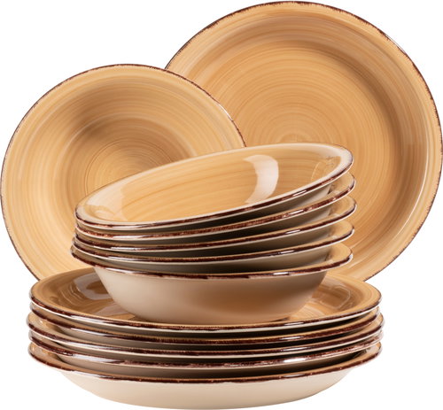 Mäser BEIGE LUMACA Étkészlet 12 db - Étkészlet - Fő fotó