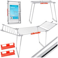 Massido Debora standing folding clothes dryer in stainless steel - Laundry Dryer