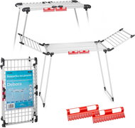 Massido Debora standing folding clothes dryer, white - Laundry Dryer