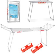 Massido Lydia skládací stojanový sušák na prádlo, nerezový - Sušák na prádlo