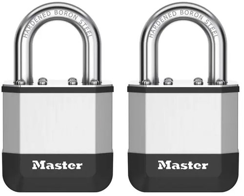 Master Lock Elite Laminated Padlock - PK1EURT - 45mm, 2 pcs / blister Main image Master Lock Elite Laminated Padlock - PK1EURT - 45mm, 2 pcs / blister - Padlock - Main image