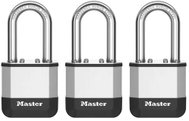Master Lock Elite Laminated Padlock - PK1EURTRILF - 45mm, 3 pcs / blister pack - Padlock