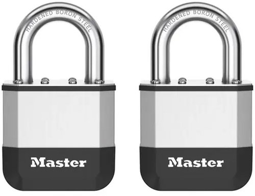 Master Lock Elite laminated padlock – PK5EURT – 52mm, 2 pcs / blister - Padlock - Main image