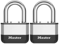 Master Lock Elite Laminated Padlock - PK15EURTLF - 67 mm, 2 pcs / blister pack - Padlock