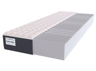 Matrace ECO Organic Natura, HIT profil, 16 cm, 7 zón, potah 100% bavlna, 100 × 200 cm - Matrace