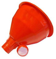 M. A. T. Group Funnel for demijohns with sieve PH mix of colours - Funnel