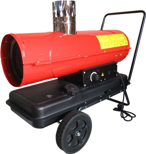 MA-TECH Oil heater 20 kW with flue gas extraction - Workshop Heater - Main image