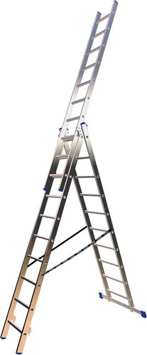 ELKOP Aluminium Ladder 3x10 - Ladder - Main image