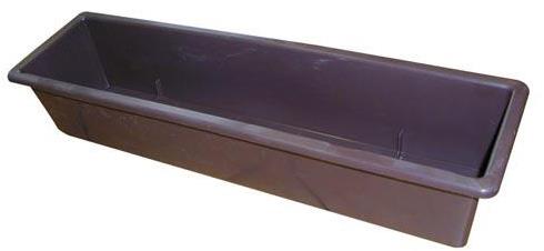 DK PLAST Chest 40 cm, brown - Flower Box - Main image