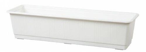 DK PLAST Chest 50 cm, white - Flower Box - Main image