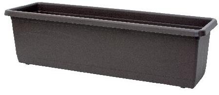 DK PLAST Chest LOBELIA 50 cm, brown - Flower Box - Main image