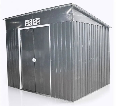 M. A. T. GROUP Garden house 239x196x202,2/168,8cm, metal - Garden Shed - Main image