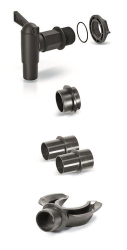 PROSPERPLAST Accessories for rainwater barrels ICANSET 3, set of 5 parts - Barrel Tap - Main image