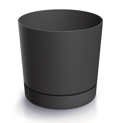 PROSPERPLAST Květináč TUBO P, 14.8 x 14.7 cm, antracit - Květináč - Hlavní obrázek
