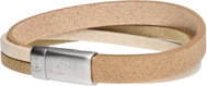 Matyas Hill Women's leather bracelet 16,5 cm essence brown - Bracelet