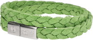 Matyas Hill Women's leather bracelet 16,5 cm joy pistachio - Bracelet