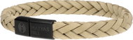 Matyas Hill Men's leather bracelet 19 cm ultimate stone - Bracelet