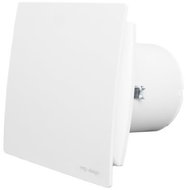 MakTrade MTG A100XM-T tichý s klapkou a časovačem, bílý - Ventilátor do koupelny