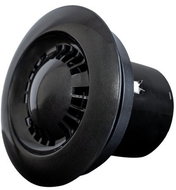 MakTrade 100-S Lunar with flap 8 W, black - Bathroom Exhaust Fan