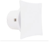 MakTrade 100-S Mistral with flap 8 W, white matt - Bathroom Exhaust Fan
