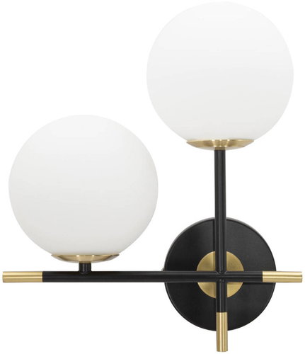 Mauro Ferretti, Wall lamp with 2 balls DARKY - Wall Lamp - Main image