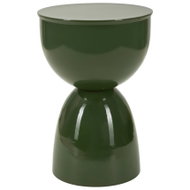 Mauro Ferretti Bedside table, YAO coffee table, metal, 31 × 46 cm, green - Night Stand