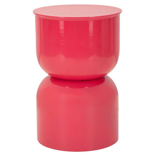Mauro Ferretti Bedside table, OYI folding table, metal, fuchsia, 31 × 46 cm Main image Mauro Ferretti Bedside table, OYI folding table, metal, fuchsia, 31 × 46 cm - Night Stand - Main image