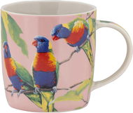 Maxwell & Williams Hrnek 370 ml Katherine Castle Bird Talk Rainbow Lorikeets - Hrnek