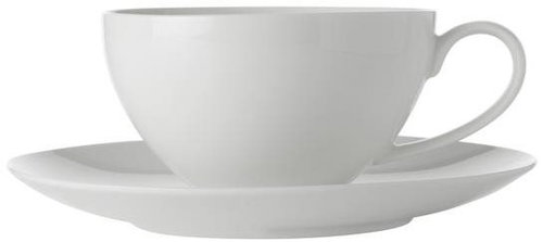 Maxwell & Williams Cup and saucer 4pcs 400ml WHITE BASIC - Set of Cups - Main image