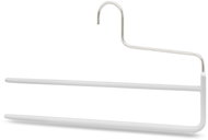 MAWA Kovové protiskluzové ramínko na kalhoty KH duo bílé, 5 ks - Ramínko