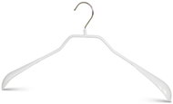 MAWA Metal anti-slip white Bodyform hanger with extended ends, 5 pcs - Hanger