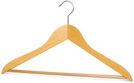 MAWA Wooden Ergonomic Hanger Business with trouser bar, natural - Hanger