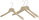 Eko C-cycle hanger with extended ends, 3 pcs