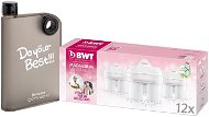 BWT, náhradné filtre BWT, 12ks + Maxx A5, dizajnová fľaša - Filtračná patróna