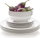 WHITE BASICS Dining Set 12pcs