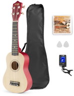 MAX music UKEY Set ukulele a příslušenství, natural - Ukulele