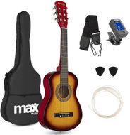 MAX music SoloArt Junior 1/4 Classic guitar pack sunburst - Classical Guitar