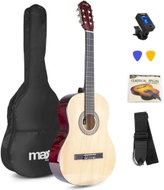 MAX music SoloArt Classical Guitar and Accessories Set, Natural - Classical Guitar
