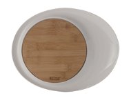 Maxwell & Williams WHITE BASICS BAMBOO Oval serving plate 33 x 26cm - Tray