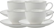 Set of Cups Maxwell & Williams WBA EDGE Set of Espresso Cups with Saucer 100ml 4pcs - Sada šálků