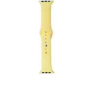 Silicone strap for Apple Watch 38/40/41mm yellow S/M - Watch Strap